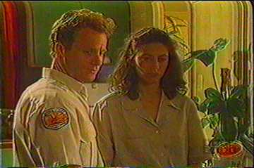 Paul and Claudia Black as Ian McIntyre and Claire Bonacci in ACP